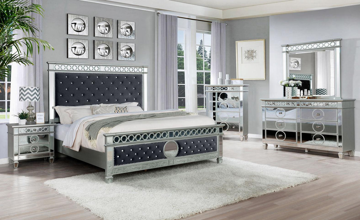 Bella Grey Panel Bedroom Set by New Era Innovations at Eve Furniture