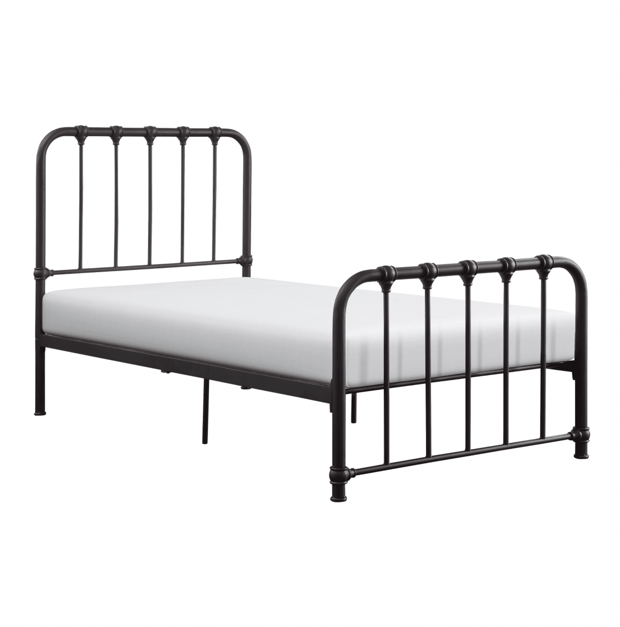 Bethany Dark Bronze Twin Metal Platform Bed by Homelegance at Eve Furniture