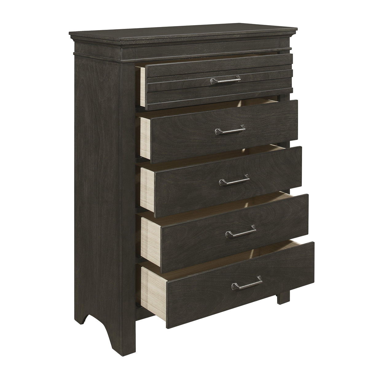 Blaire Farm Charcoal Gray Chest by Homelegance at Eve Furniture