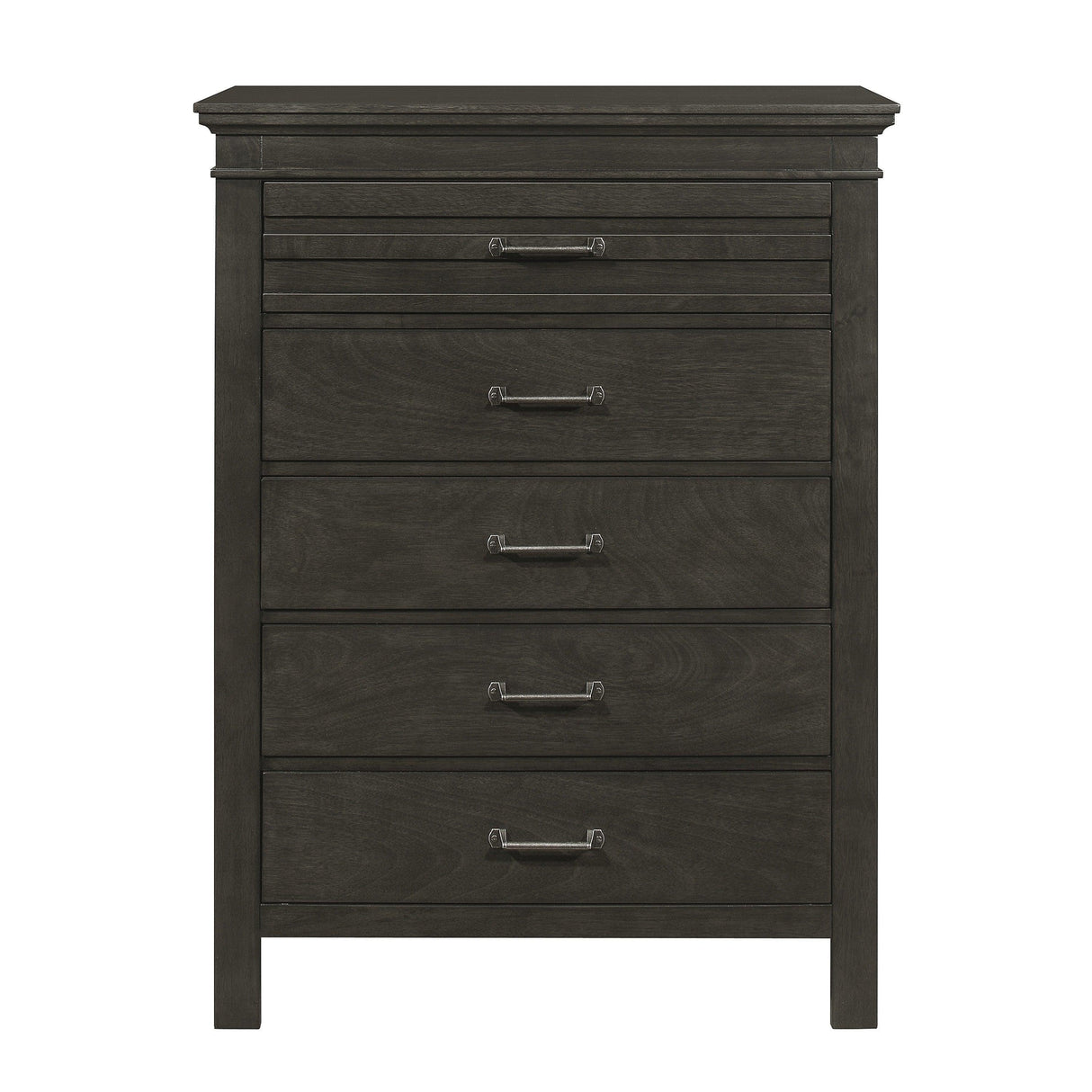 Blaire Farm Charcoal Gray Chest by Homelegance at Eve Furniture