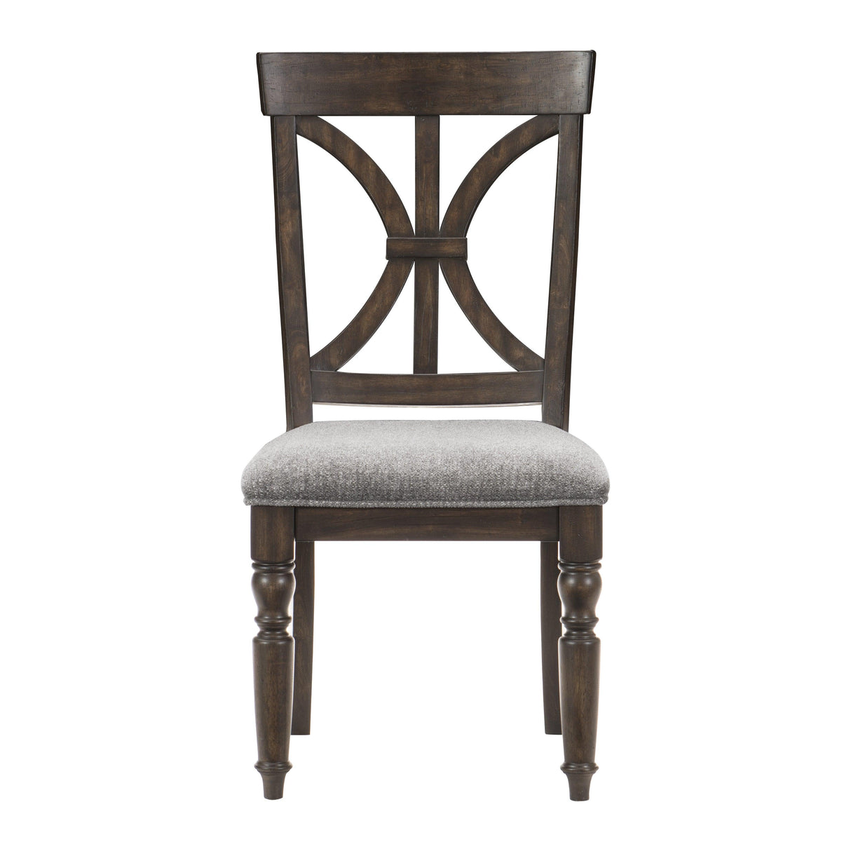 Cardano Driftwood Charcoal Side Chair, Set of 2 by Homelegance at Eve Furniture