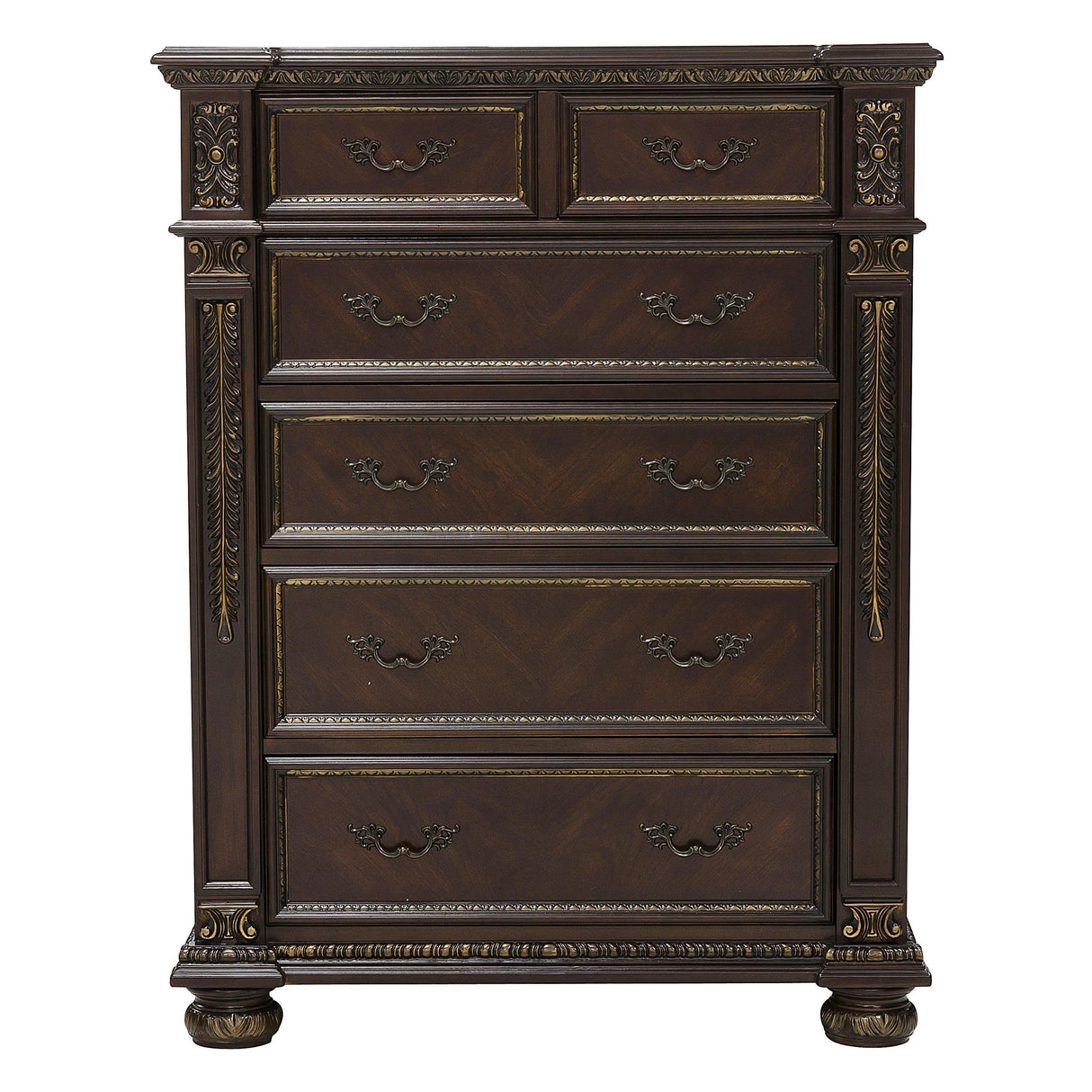 Catalonia Cherry Chest by Homelegance at Eve Furniture