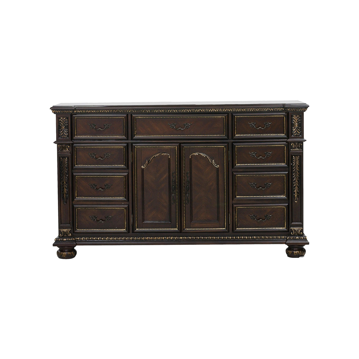 Catalonia Cherry Dresser by Homelegance at Eve Furniture
