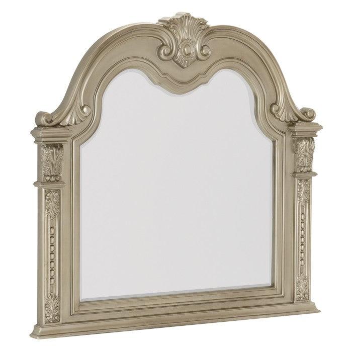 Cavalier Silver Mirror (Mirror Only) by Homelegance at Eve Furniture