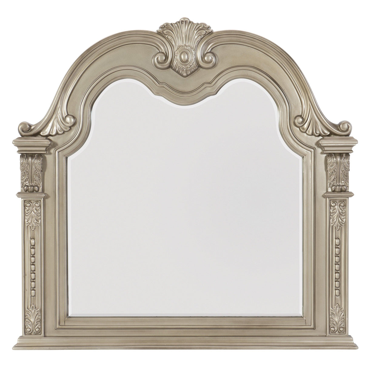 Cavalier Silver Mirror (Mirror Only) by Homelegance at Eve Furniture
