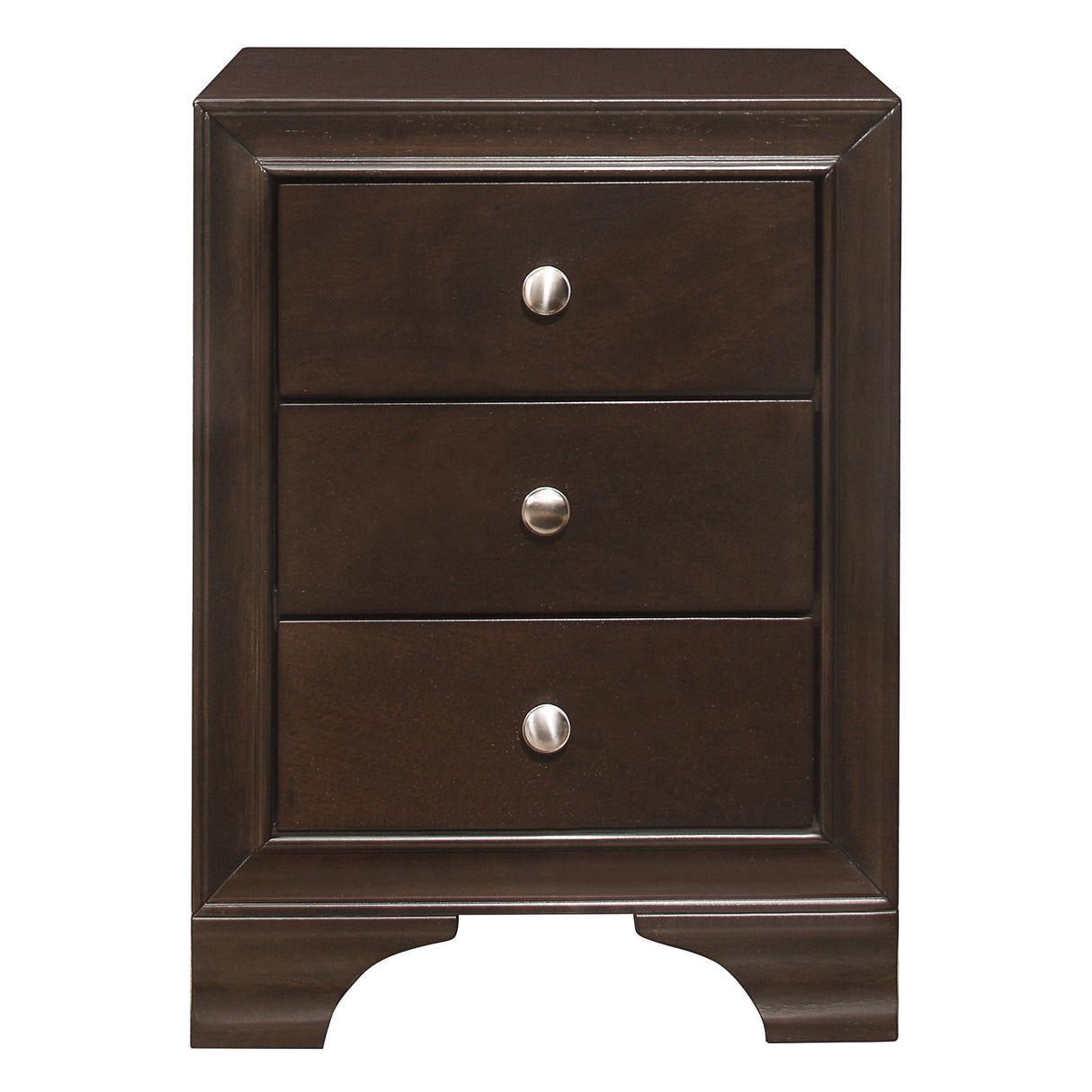 Centralia Brown Nightstand by Homelegance at Eve Furniture