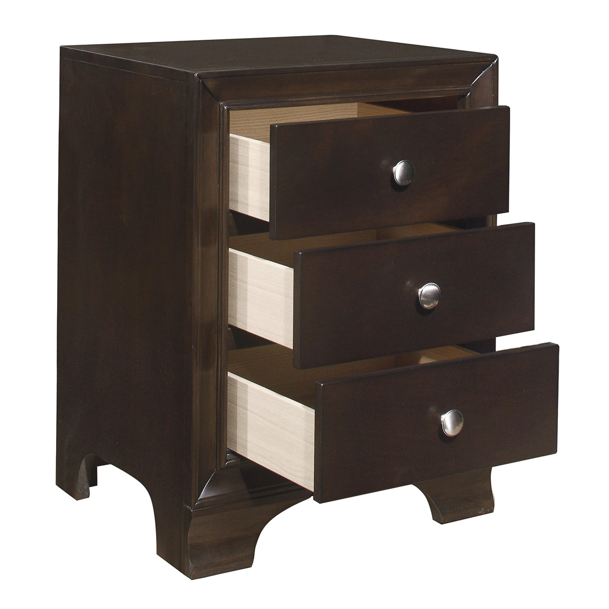 Centralia Brown Nightstand by Homelegance at Eve Furniture