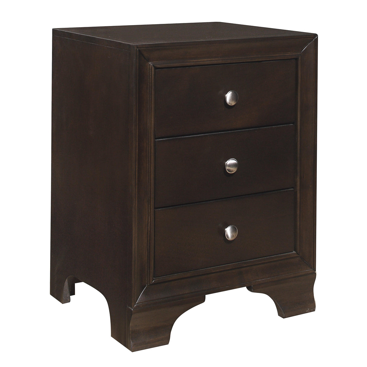 Centralia Brown Nightstand by Homelegance at Eve Furniture