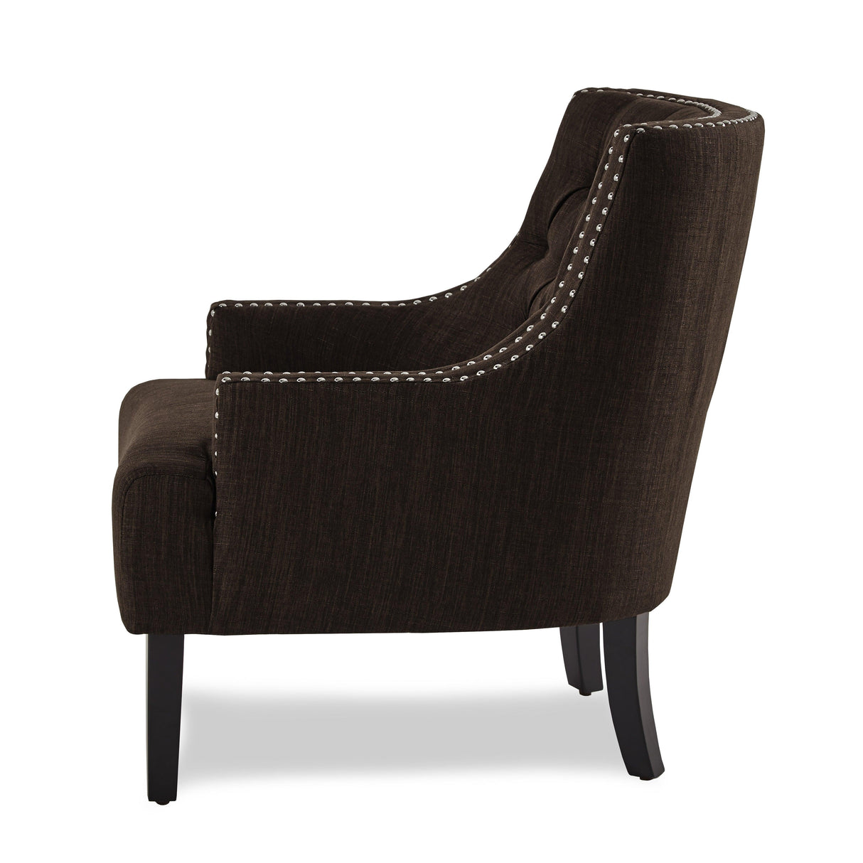 Charisma Chocolate Accent Chair by Homelegance at Eve Furniture