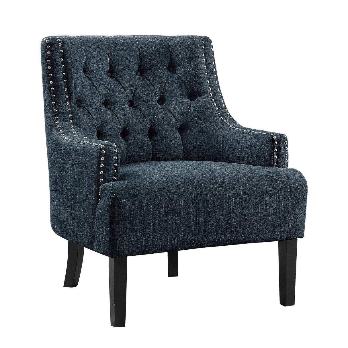 Charisma Indigo Accent Chair by Homelegance at Eve Furniture