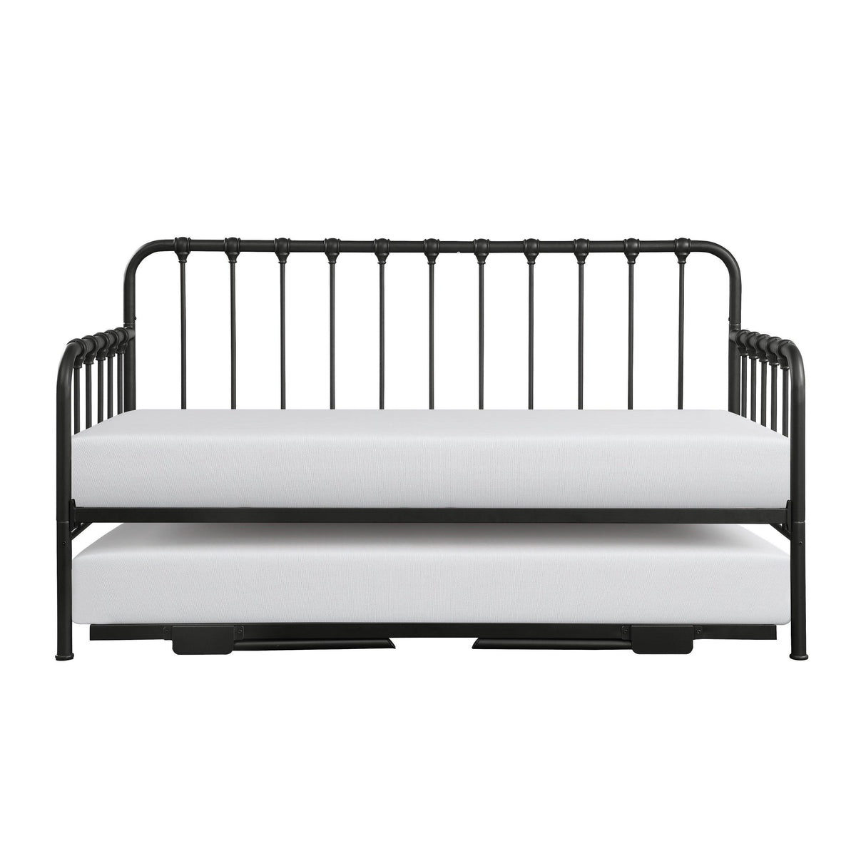 Constance Black Daybed With Lift-Up Trundle by Homelegance at Eve Furniture