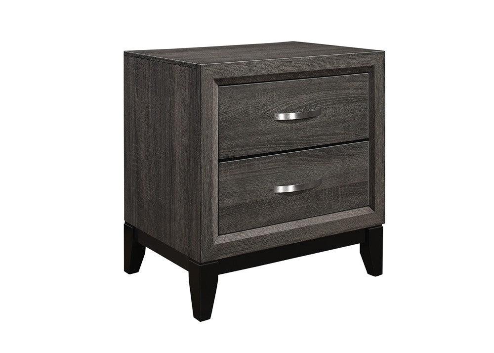 Davi Gray Nightstand by Homelegance at Eve Furniture