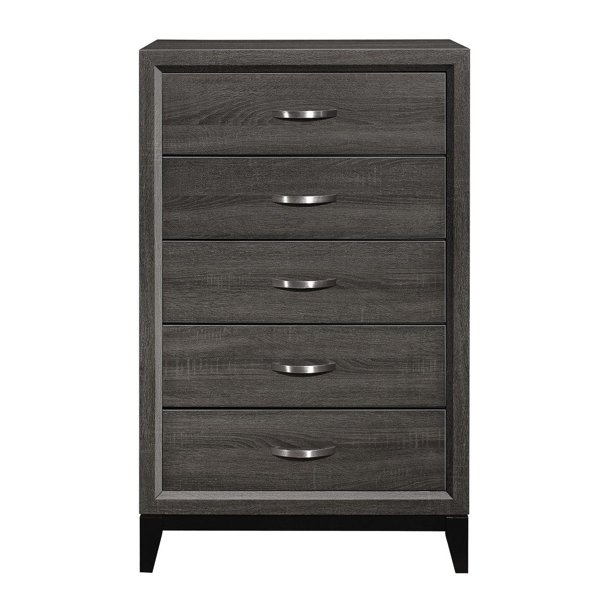 Davi Gray Panel Youth Bedroom Set by Homelegance at Eve Furniture