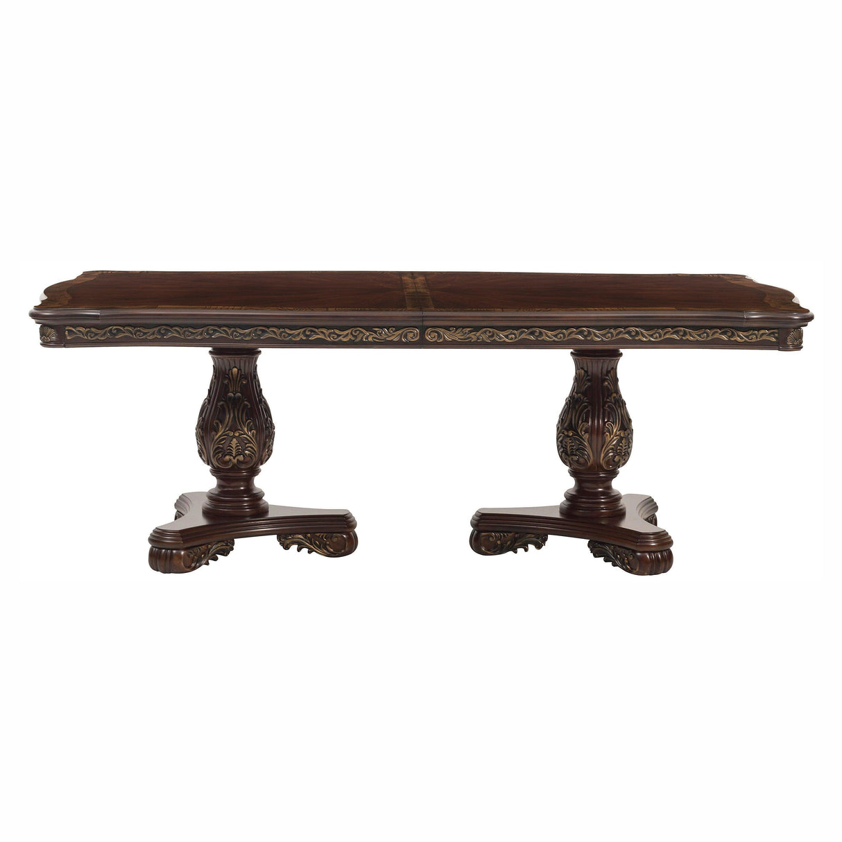 Deryn Park Cherry Extendable Dining Table by Homelegance at Eve Furniture