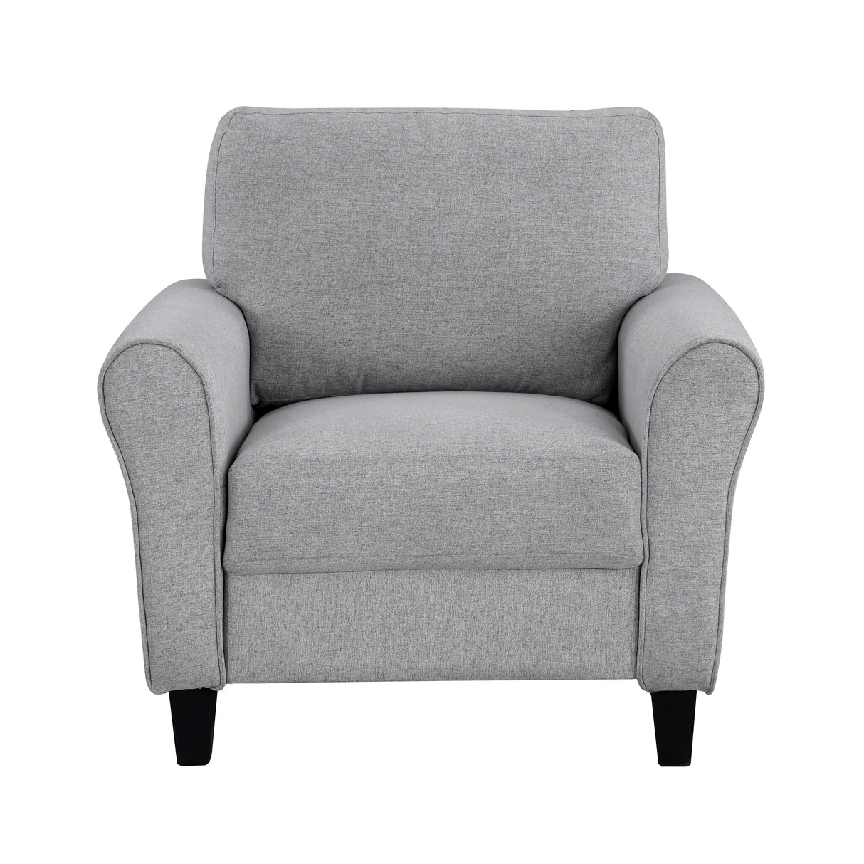 Ellery Dark Gray Chair by Homelegance at Eve Furniture