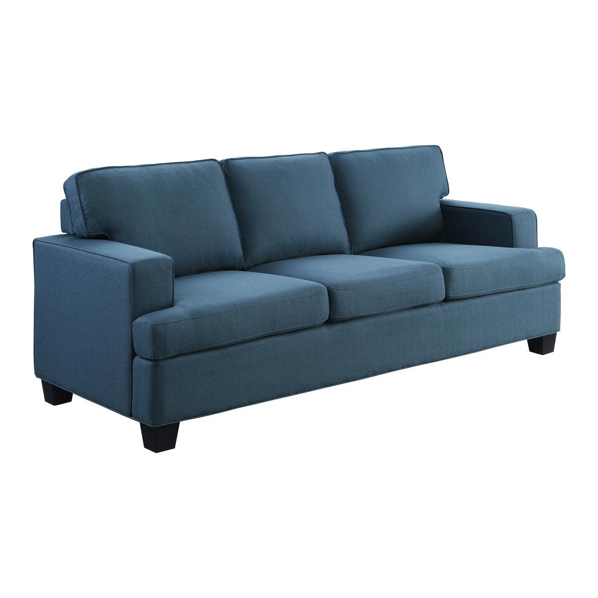 Elmont Blue Sofa by Homelegance at Eve Furniture