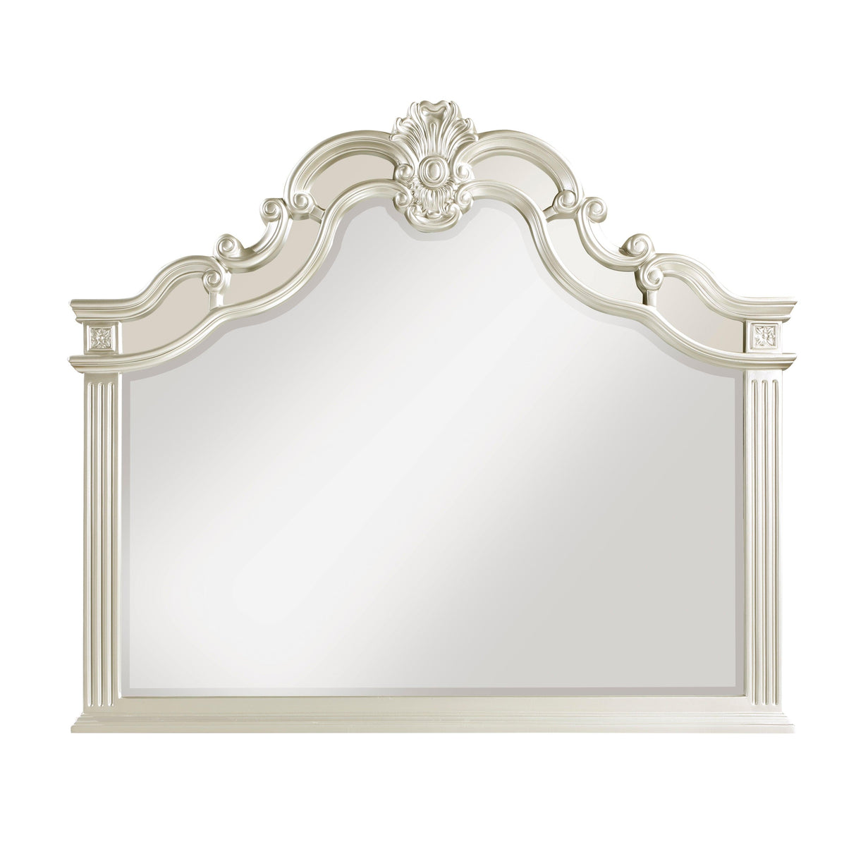 Ever Champagne Mirror (Mirror Only) by Homelegance at Eve Furniture