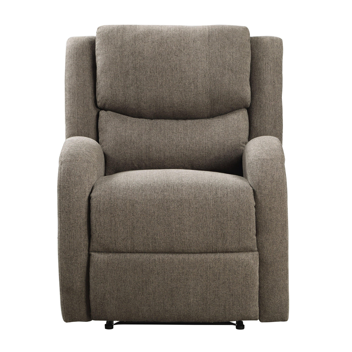 Foxcroft Brown Chenille Power Reclining Chair by Homelegance at Eve Furniture