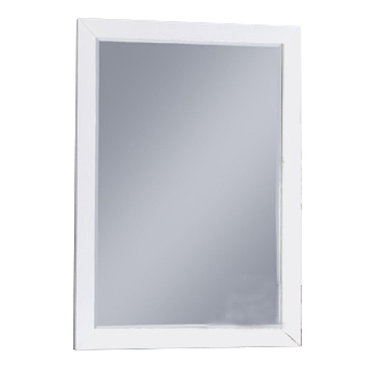 Galen White Mirror (Mirror Only) by Homelegance at Eve Furniture