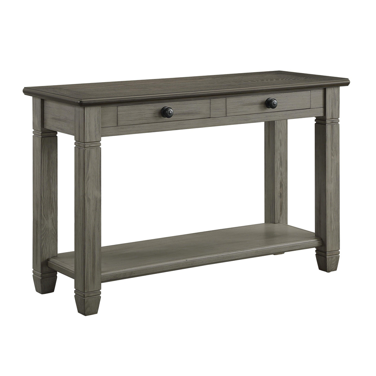 Granby Antique Gray Sofa Table by Homelegance at Eve Furniture