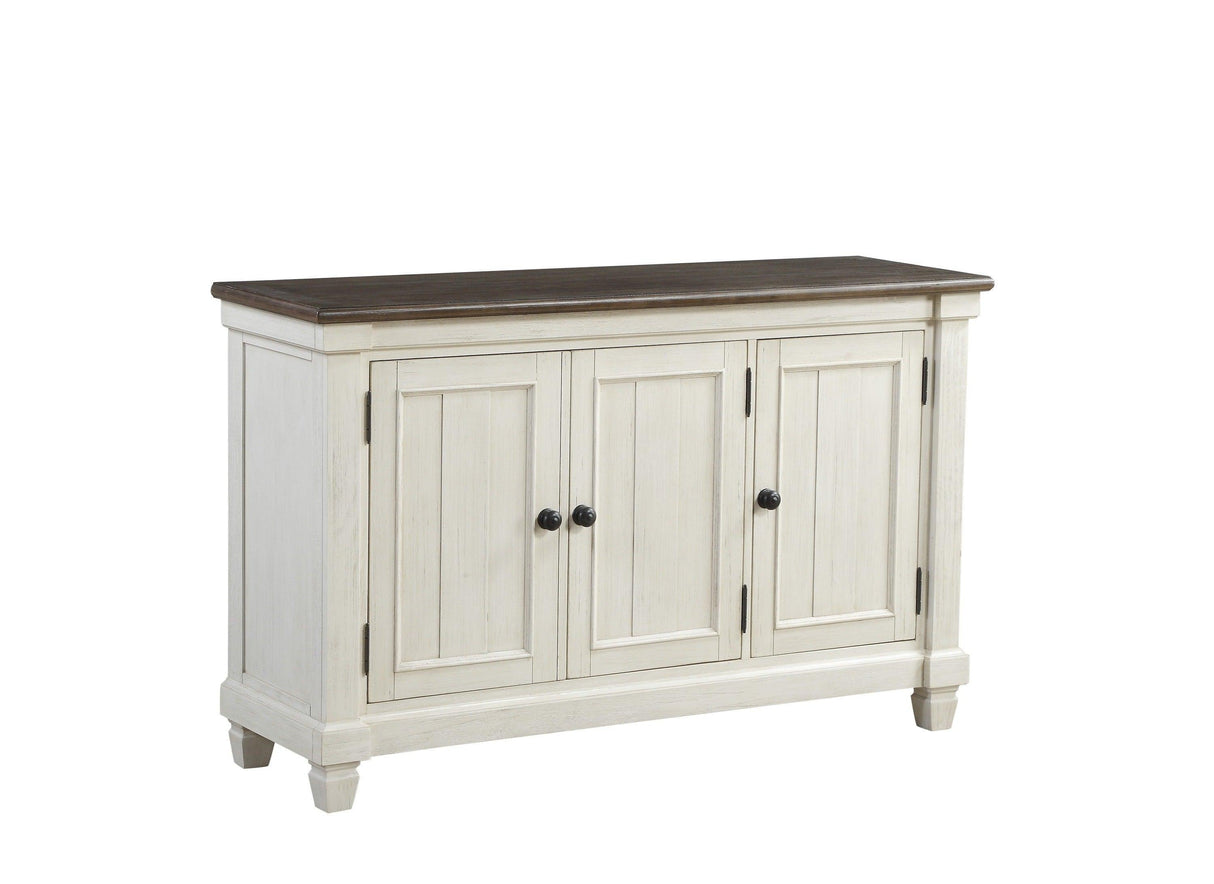 Granby Antique White Server by Homelegance at Eve Furniture