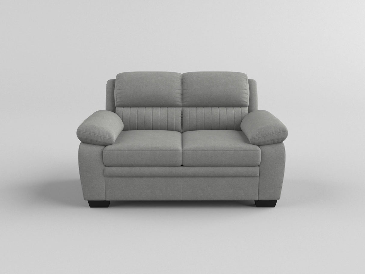 Holleman Gray Loveseat by Homelegance at Eve Furniture