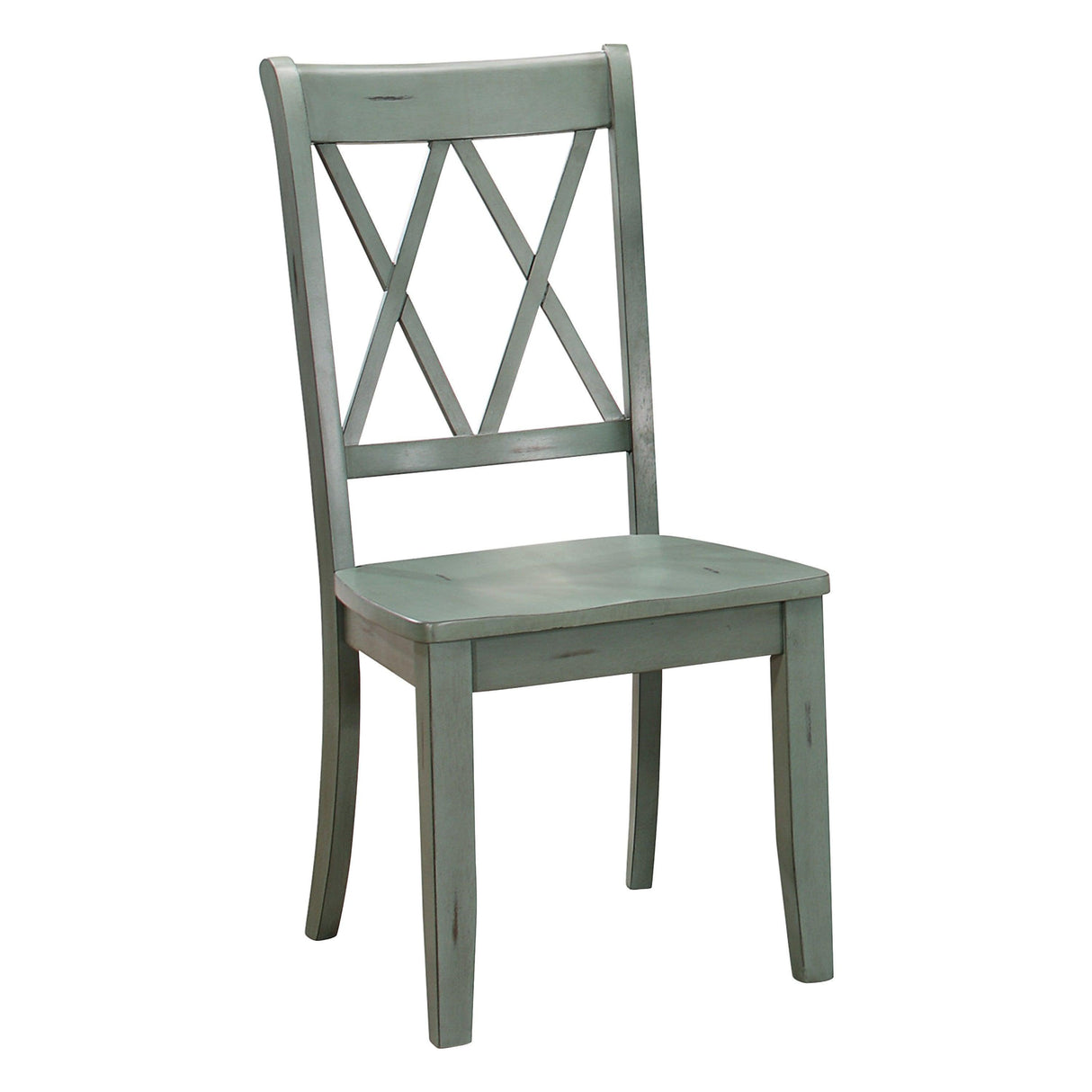 Janina Teal Side Chair, Set of 2 by Homelegance at Eve Furniture