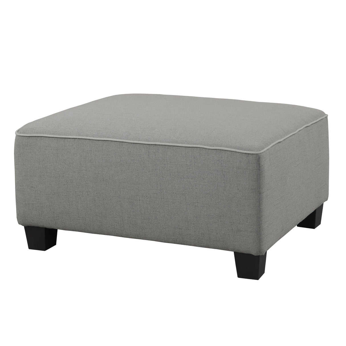Jayilin Gray Accent Ottoman by Homelegance at Eve Furniture