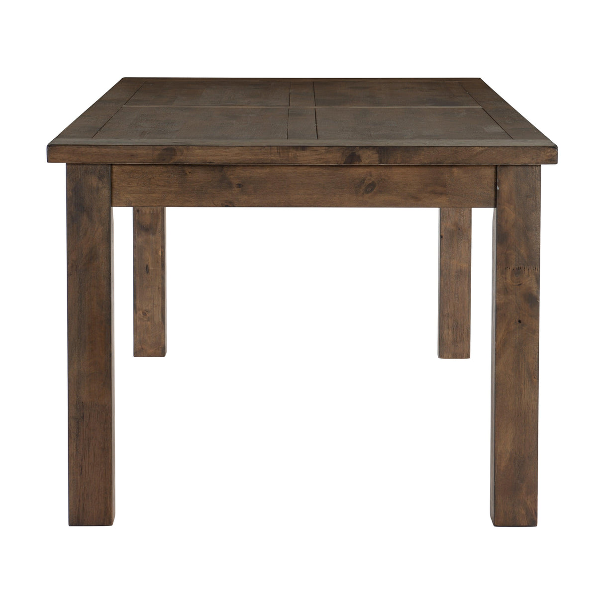 Jerrick Burnished Brown Dining Table by Homelegance at Eve Furniture
