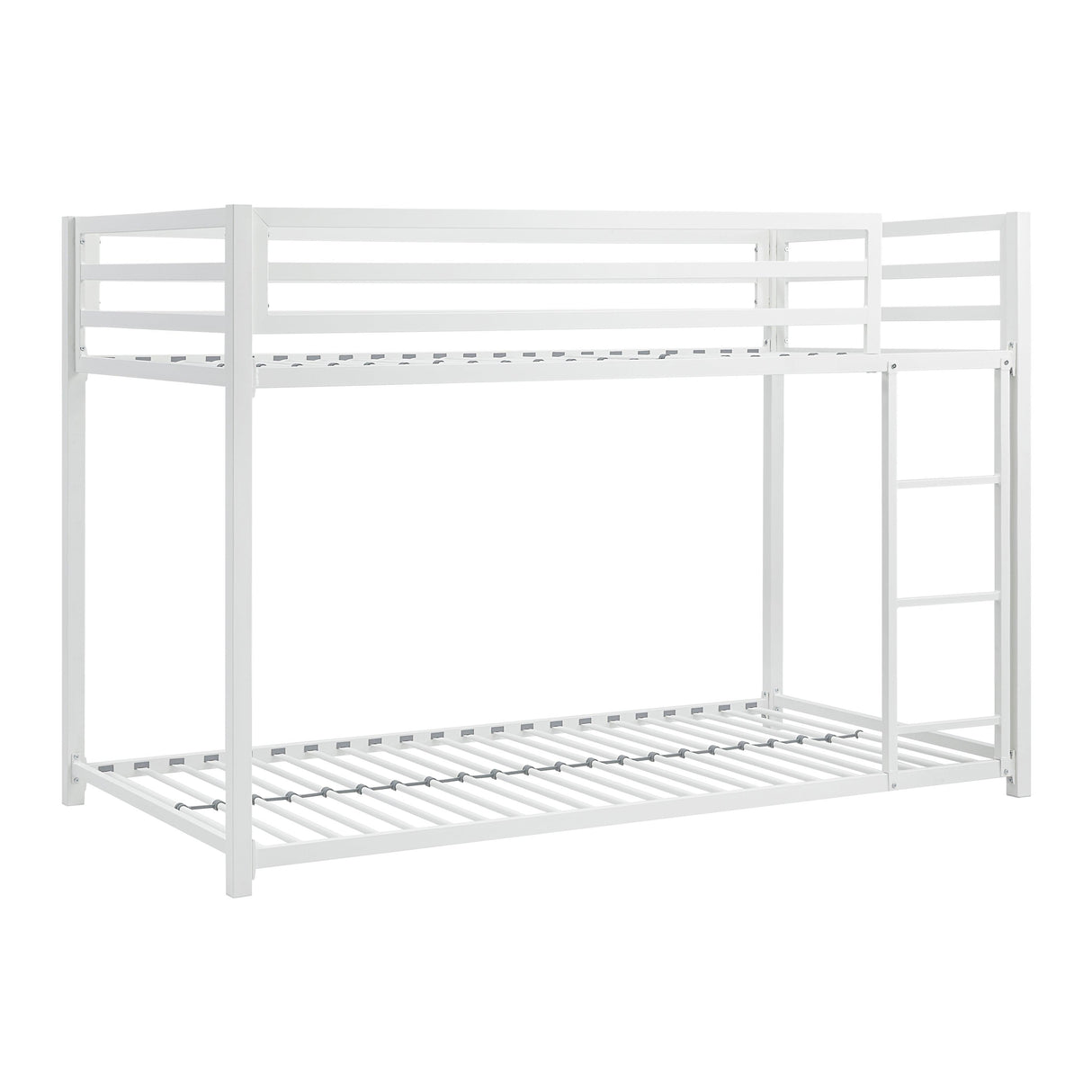 Jovie White Metal Twin/Twin Bunk Bed by Homelegance at Eve Furniture