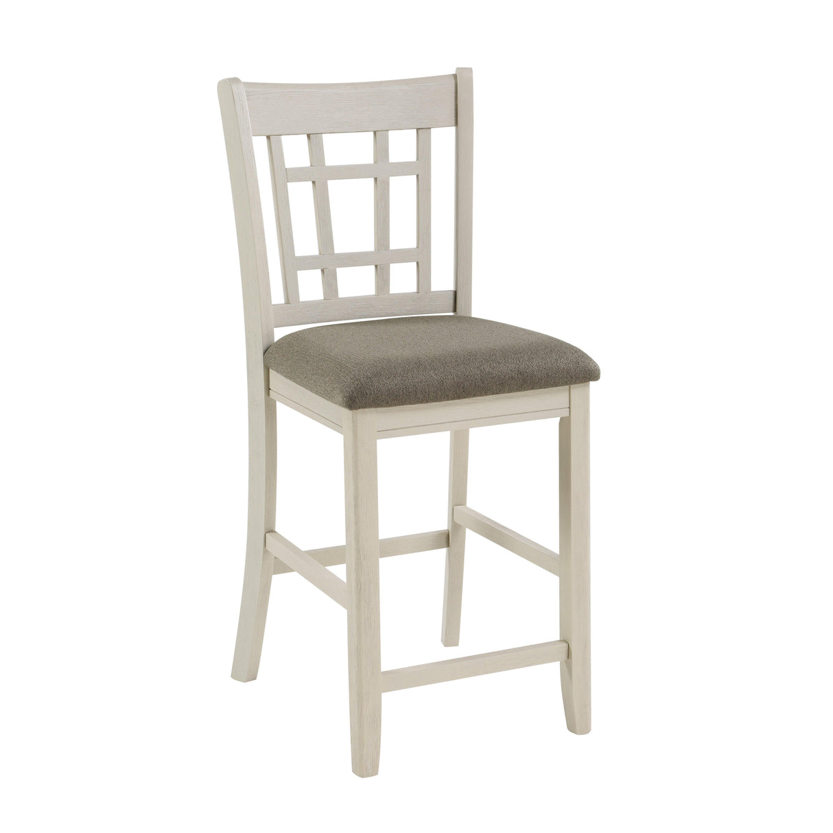 Junipero White Counter Chair, Set of 2 by Homelegance at Eve Furniture