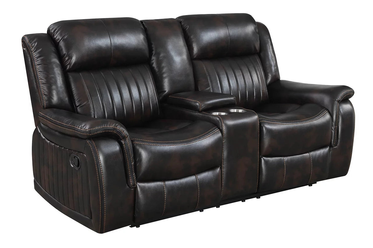 Lavon Brown Reclining Living Room Set by New Era Innovations at Eve Furniture