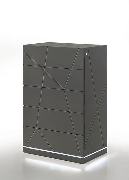 Lily Grey Platform Bedroom Set by New Era Innovations at Eve Furniture