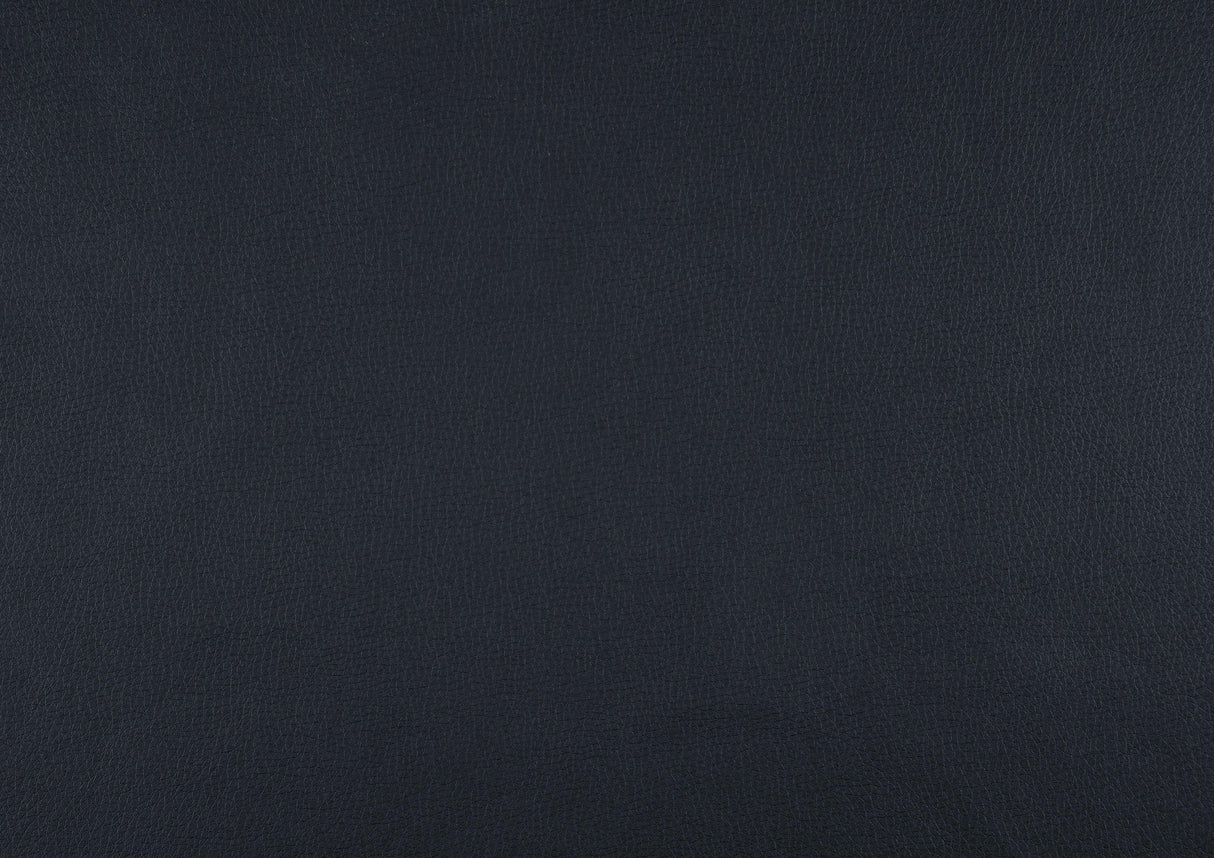 Littleton Blue Double Reclining Sofa with Center Drop-Down Cup Holders, Magazine bag, Receptacles and USB Ports by Homelegance at Eve Furniture