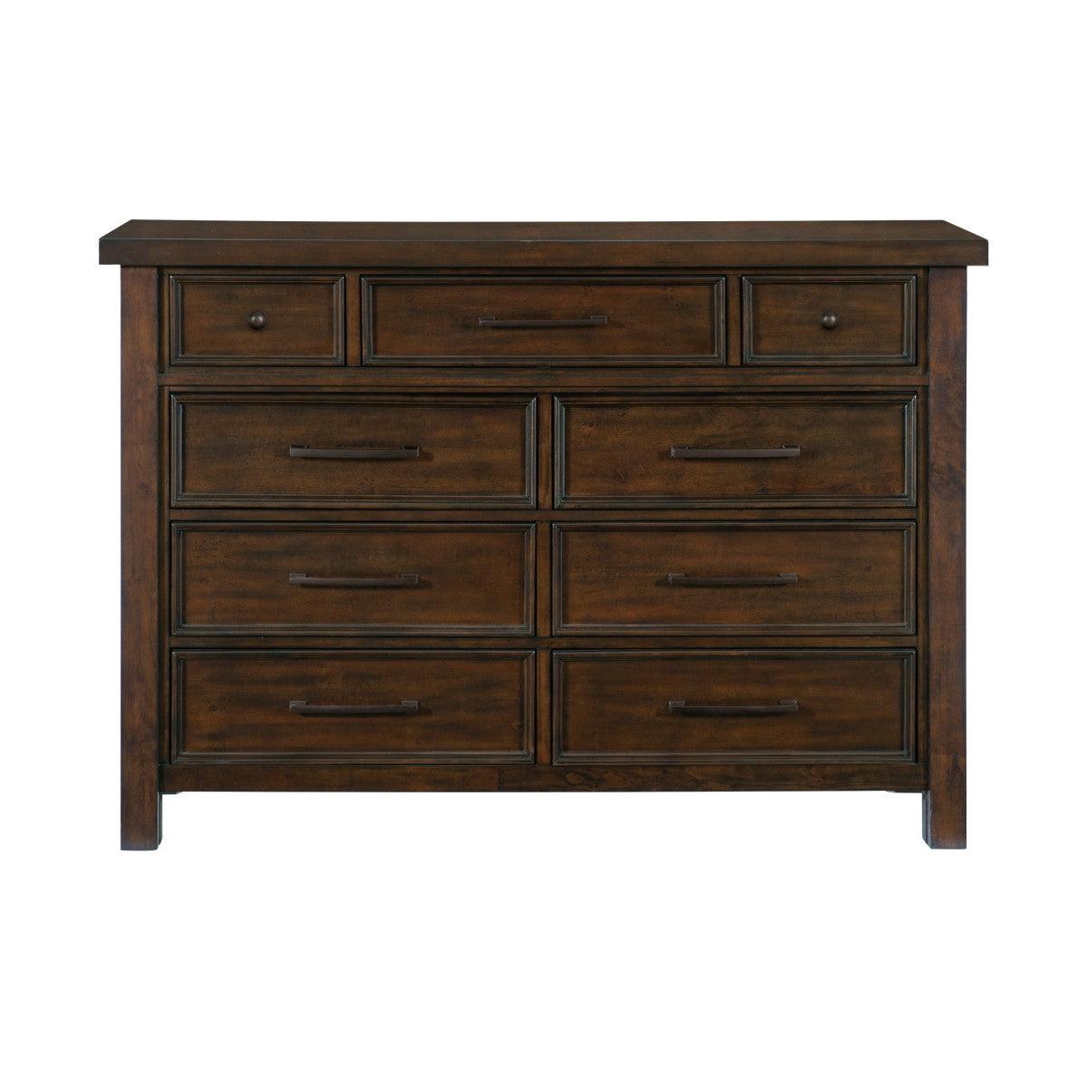 Logandale Brown Dresser by Homelegance at Eve Furniture