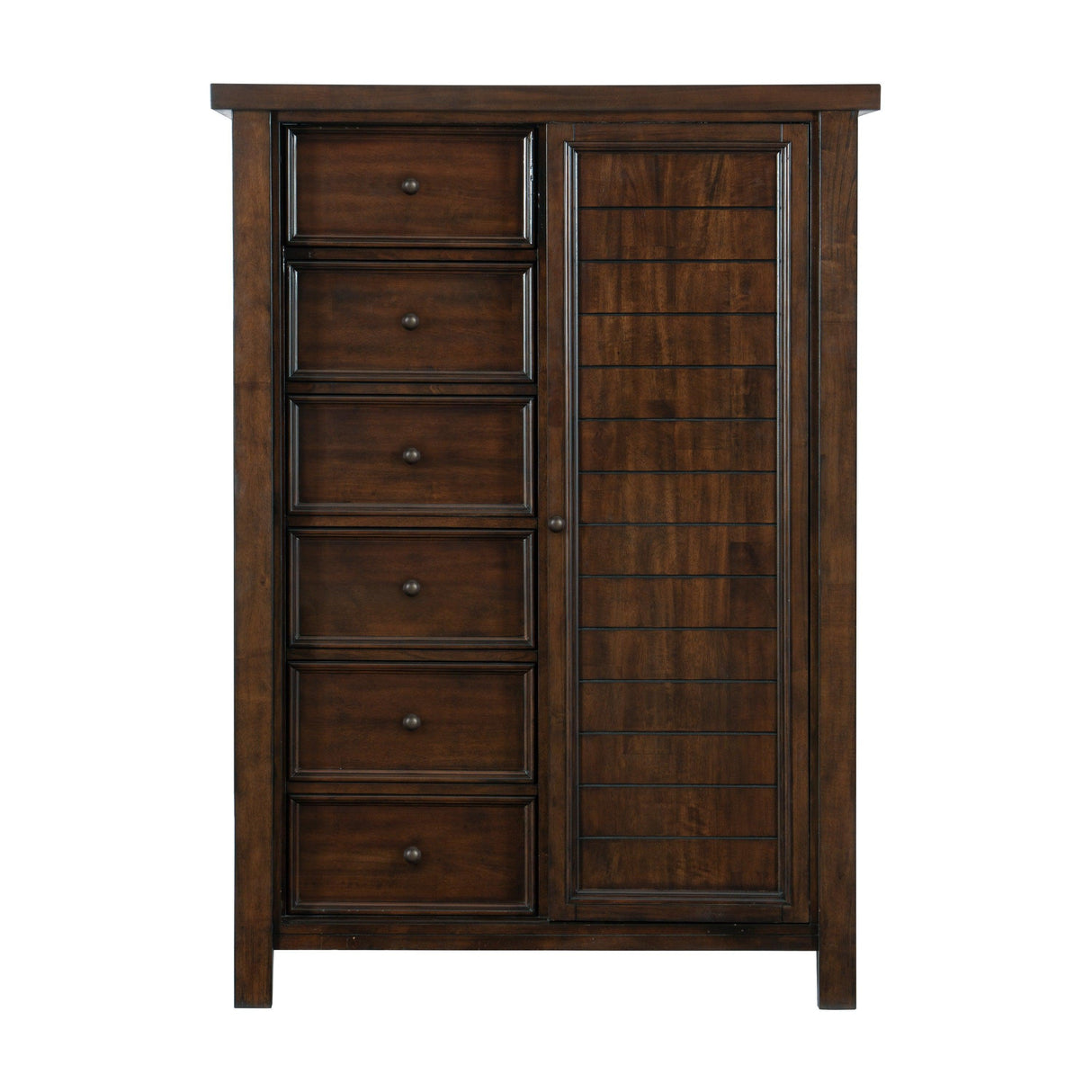 Logandale Brown Wardrobe by Homelegance at Eve Furniture