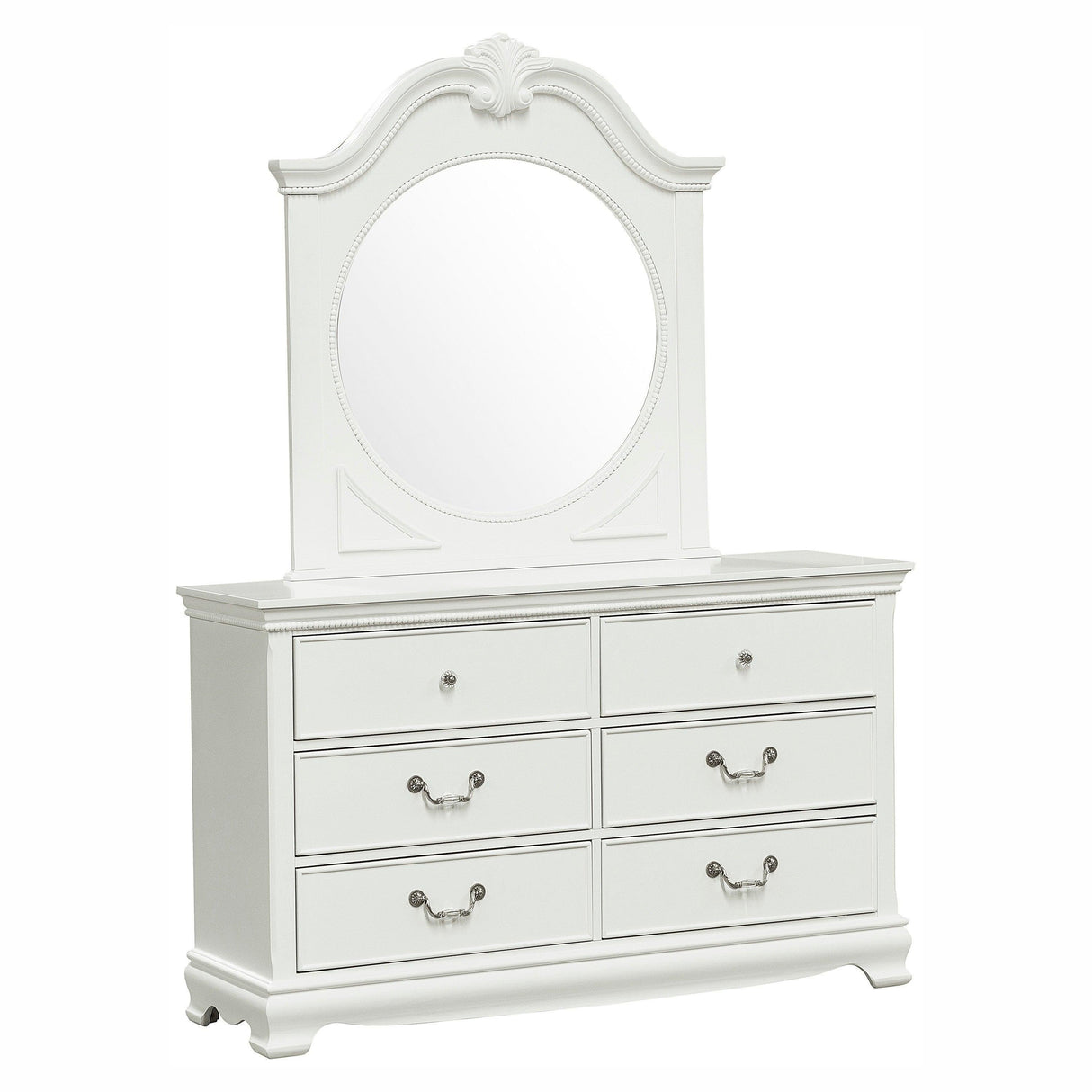 Lucida White Panel Youth Bedroom Set by Homelegance at Eve Furniture