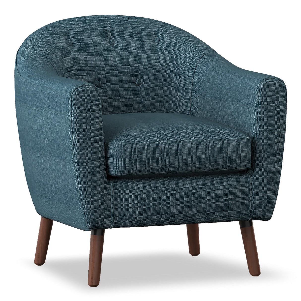 Lucille Blue Accent Chair by Homelegance at Eve Furniture