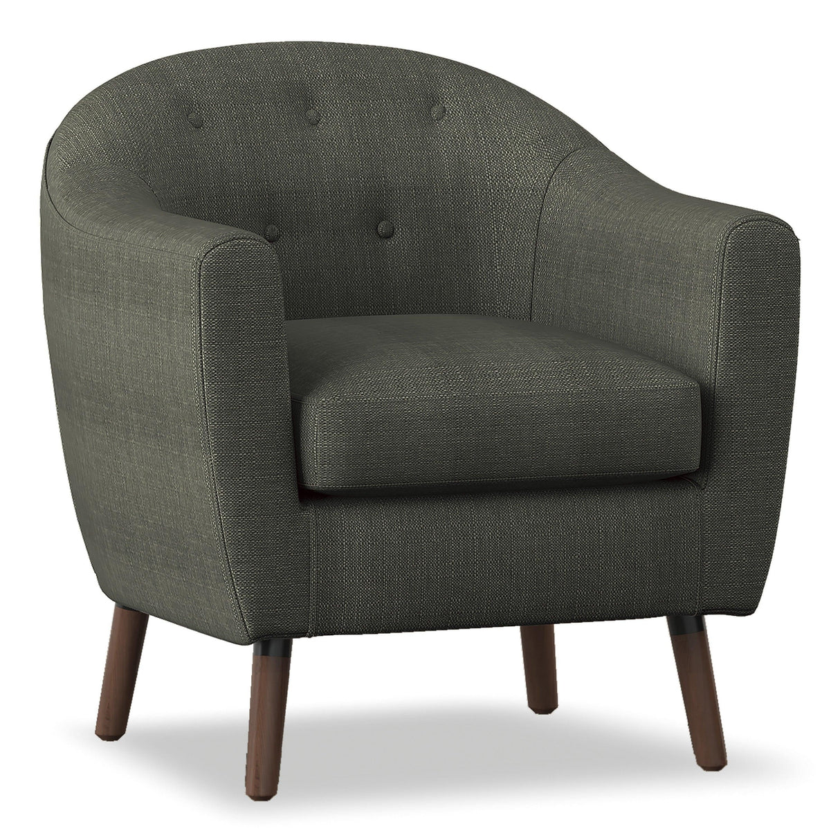 Lucille Gray Accent Chair by Homelegance at Eve Furniture