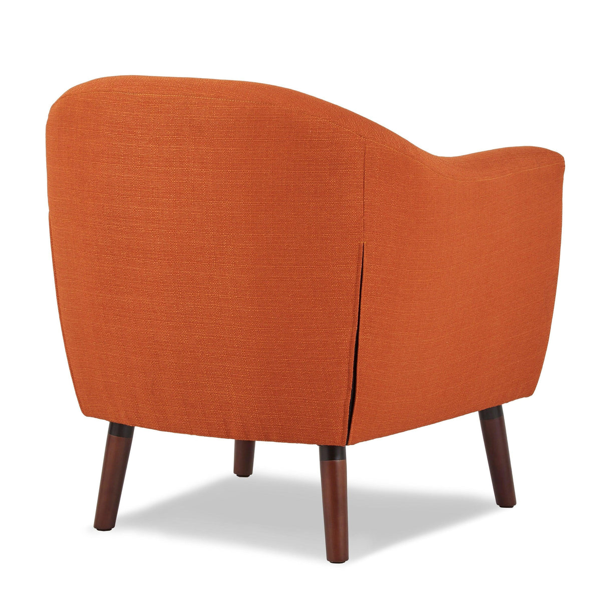 Lucille Orange Accent Chair by Homelegance at Eve Furniture