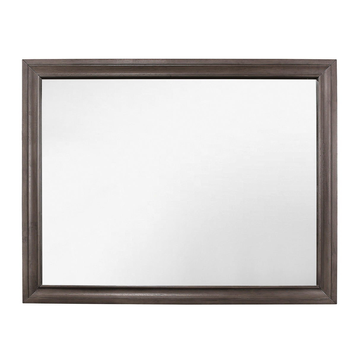 Luster Gray Mirror (Mirror Only) by Homelegance at Eve Furniture