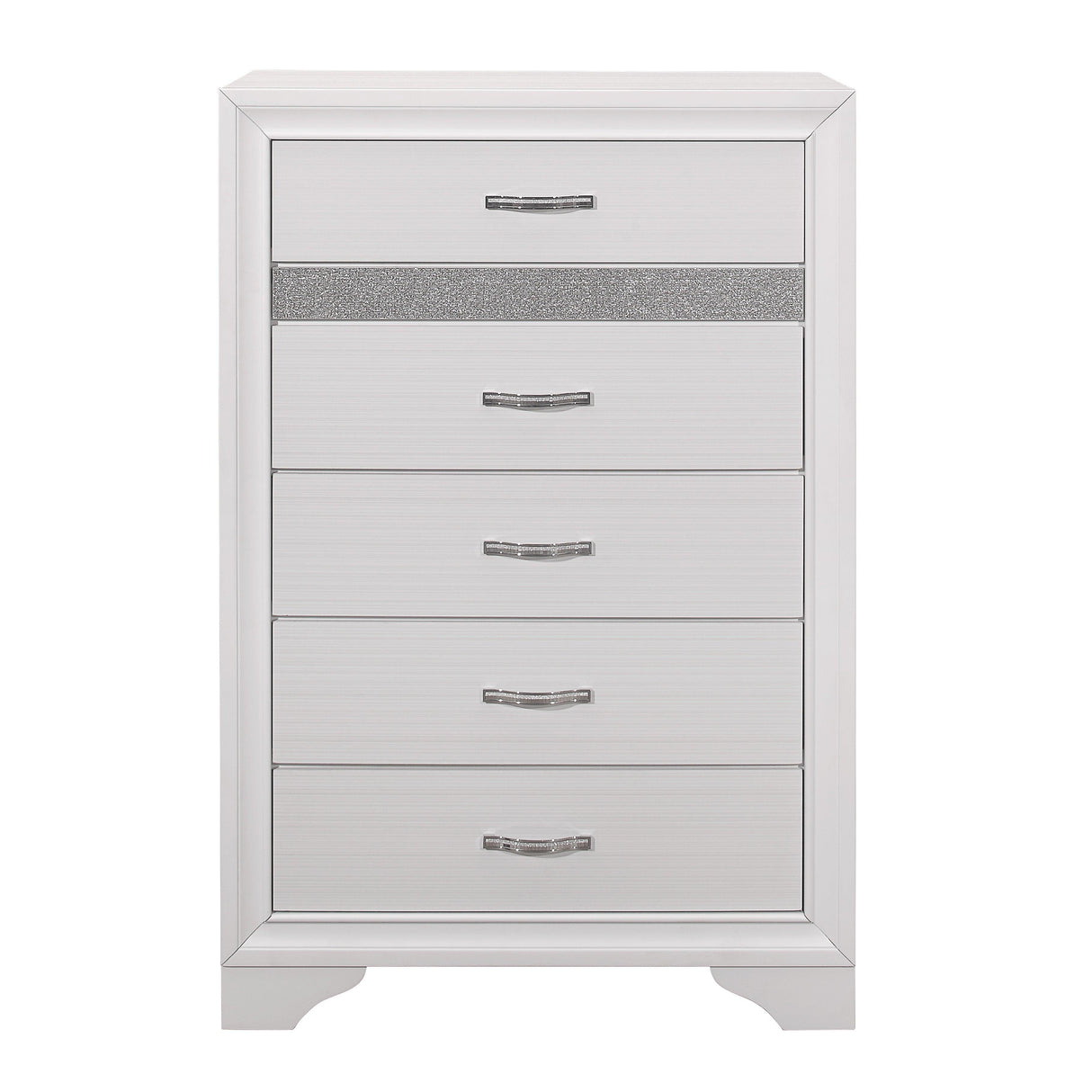 Luster White Chest by Homelegance at Eve Furniture