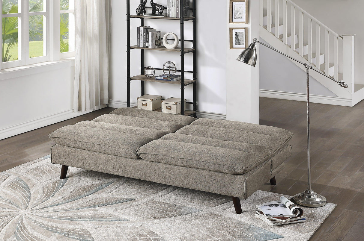 Mackay Brown Elegant Lounger by Homelegance at Eve Furniture