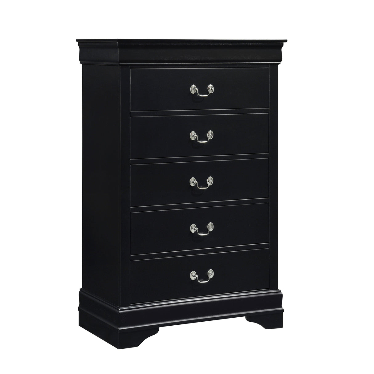 Mayville Black Sleigh Bedroom Set by Homelegance at Eve Furniture