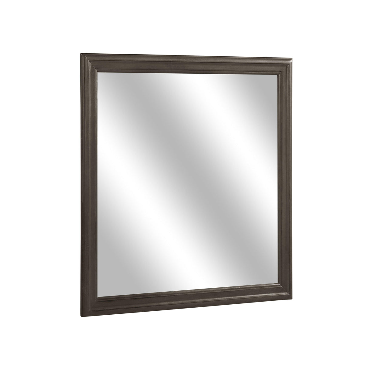 Mayville Stained Gray Mirror (Mirror Only) by Homelegance at Eve Furniture
