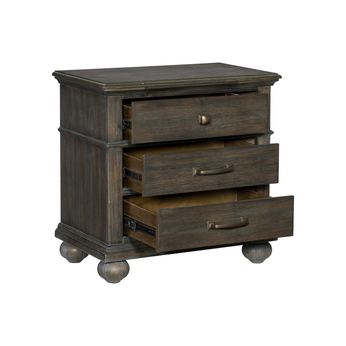 Motsinger Brown Nightstand by Homelegance at Eve Furniture