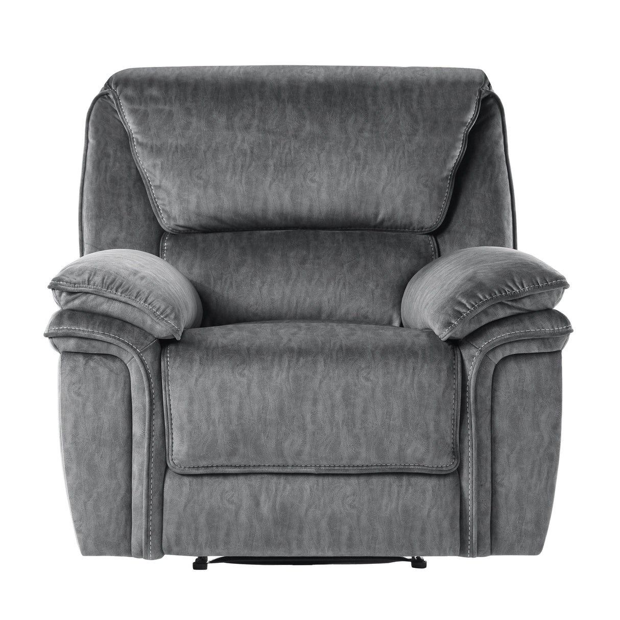 Muirfield Gray Reclining Chair by Homelegance at Eve Furniture