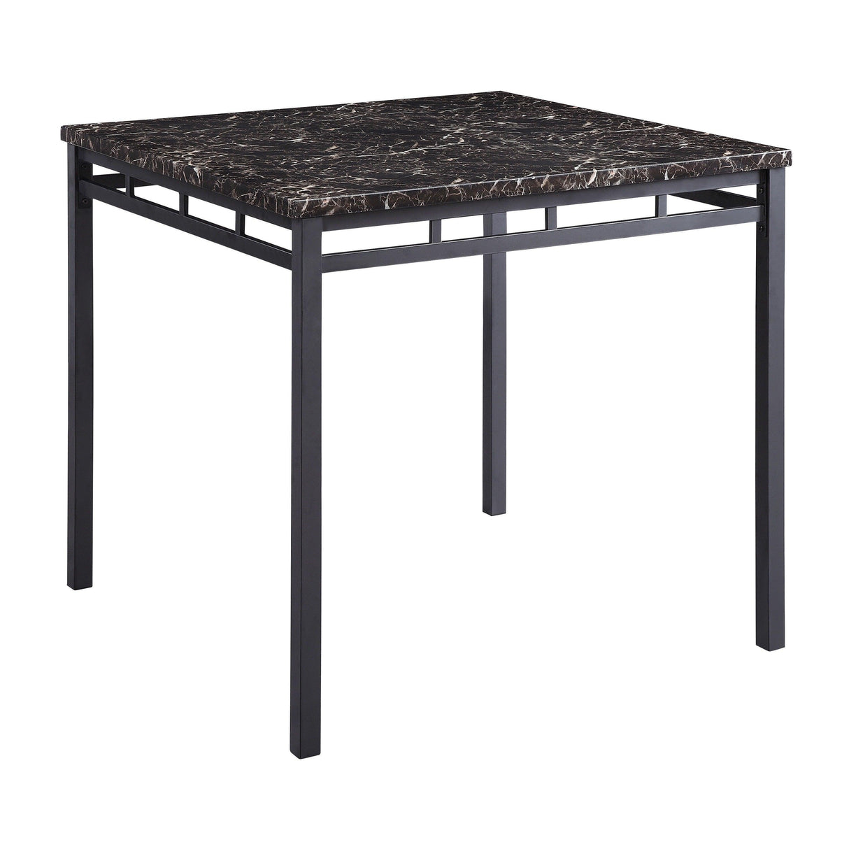 Olney Black/Dark Brown 5-Piece Counter Height Set by Homelegance at Eve Furniture