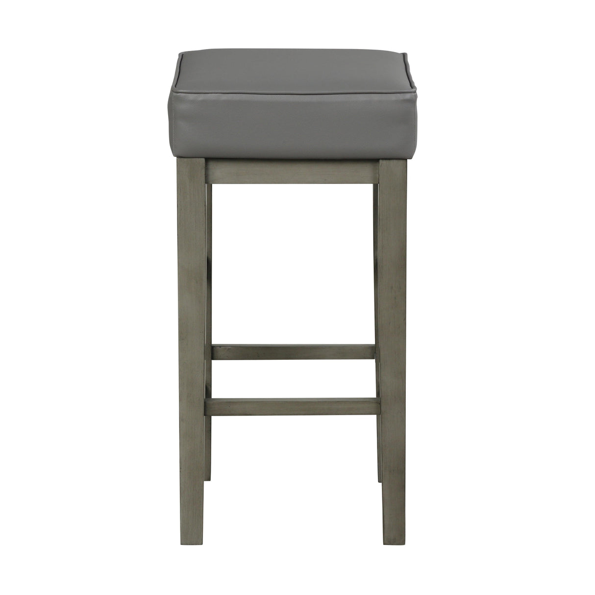 Pittsville Gray/Espresso Pub Height Stool, Set of 2 by Homelegance at Eve Furniture