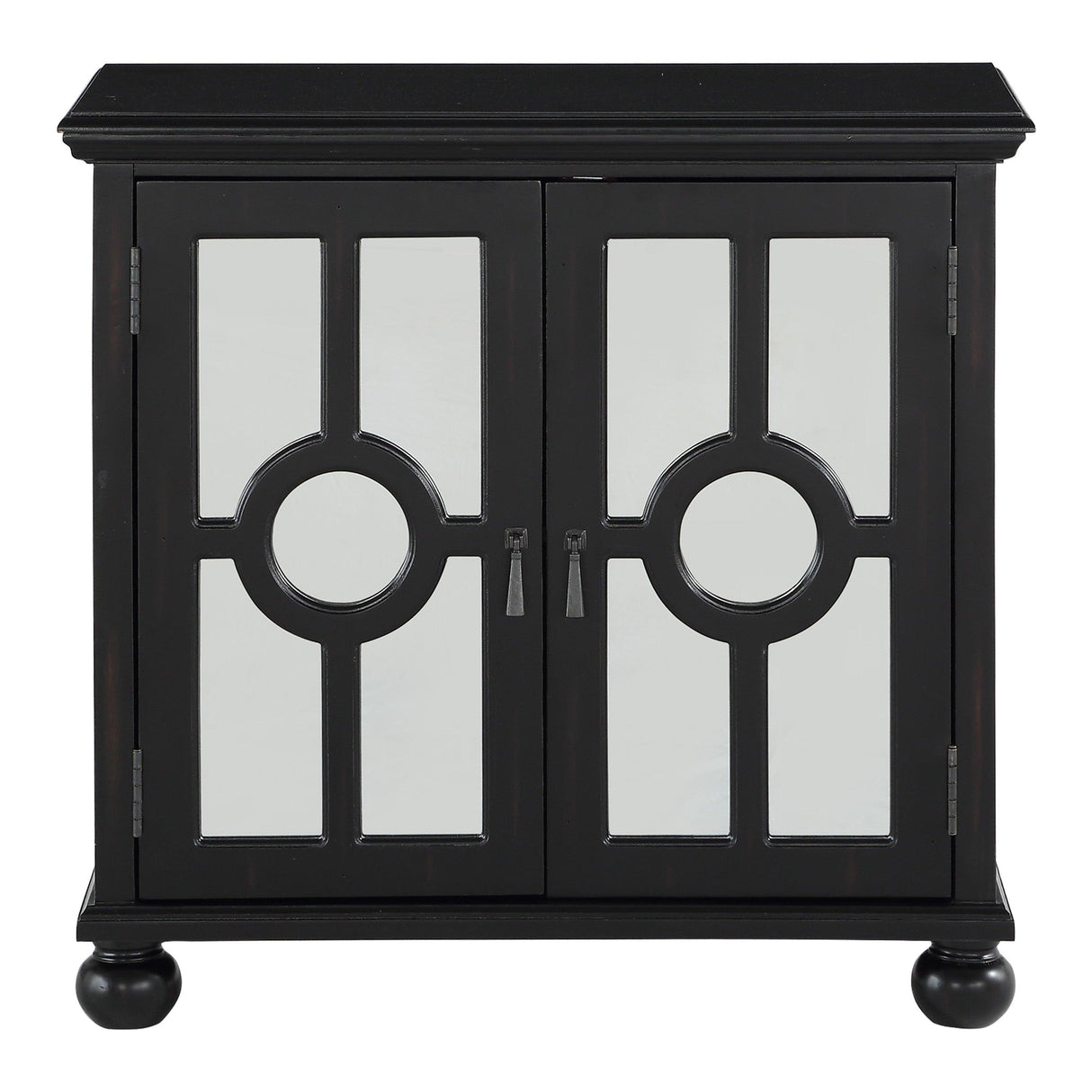 Poppy Antique Black Accent Chest by Homelegance at Eve Furniture